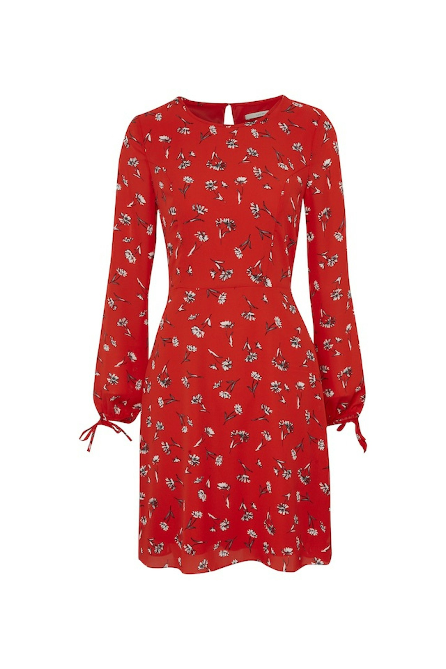 Red floral dress from ASDA