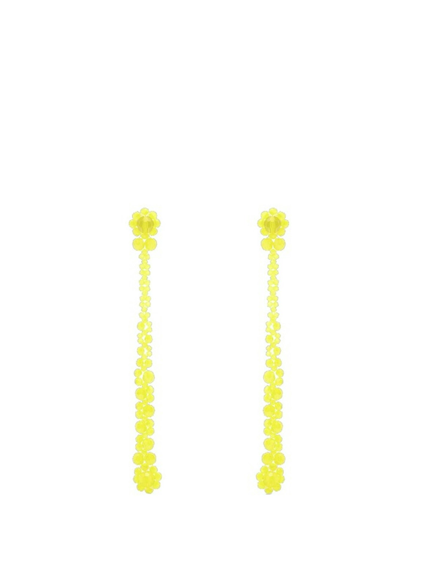 Crystal flower-drop earrings by Simone Rocha at Matches