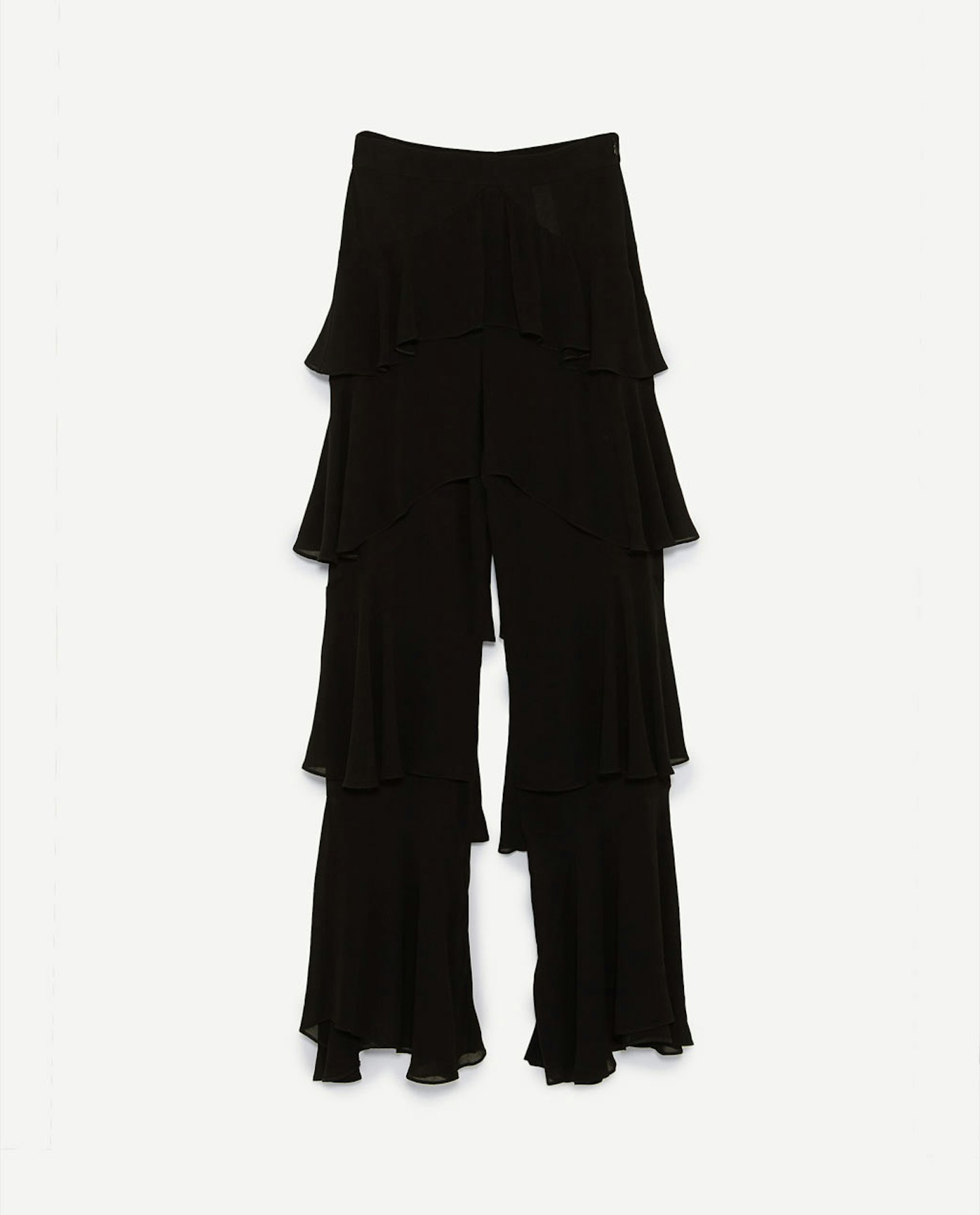 trousers with frills