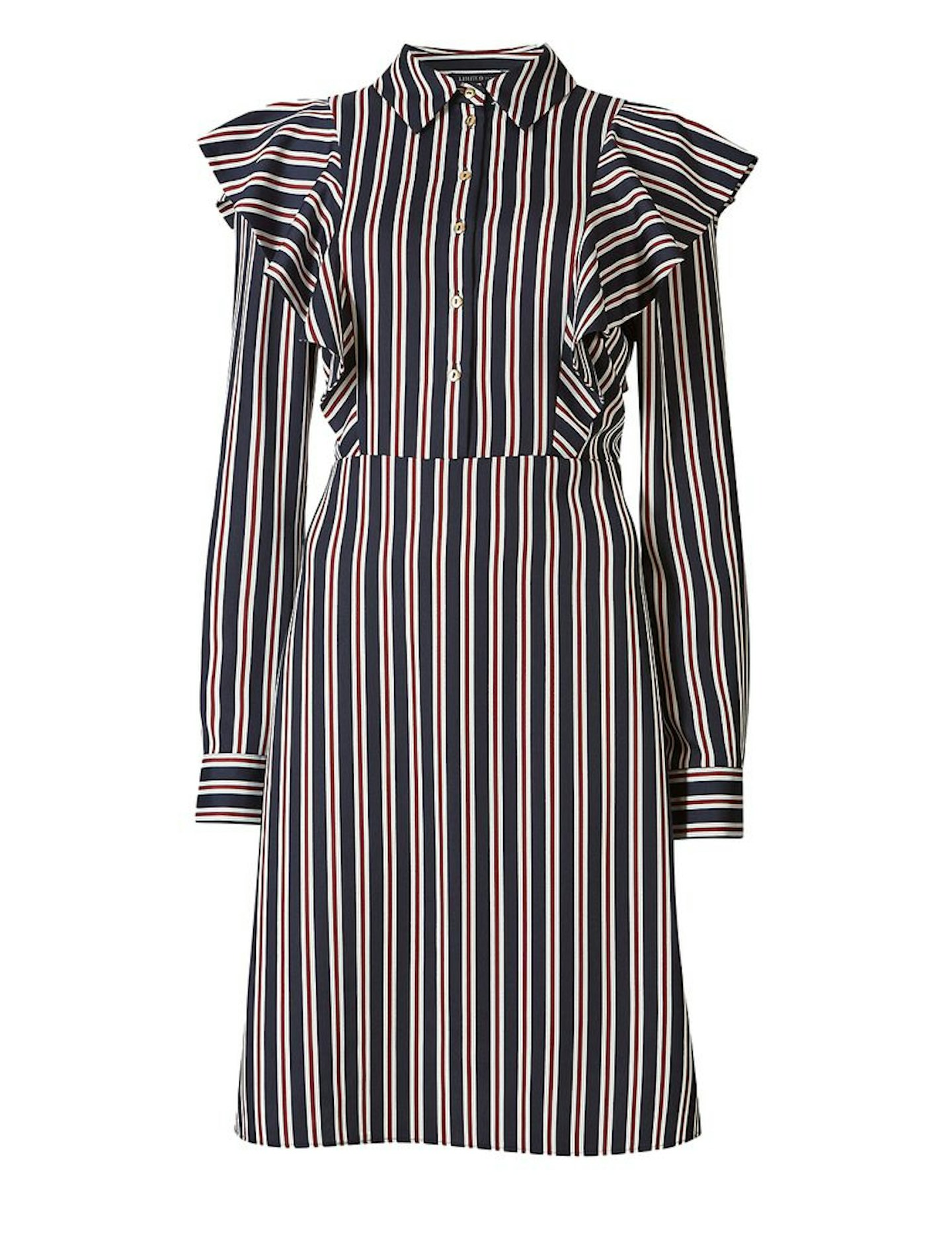 M&S striped dress