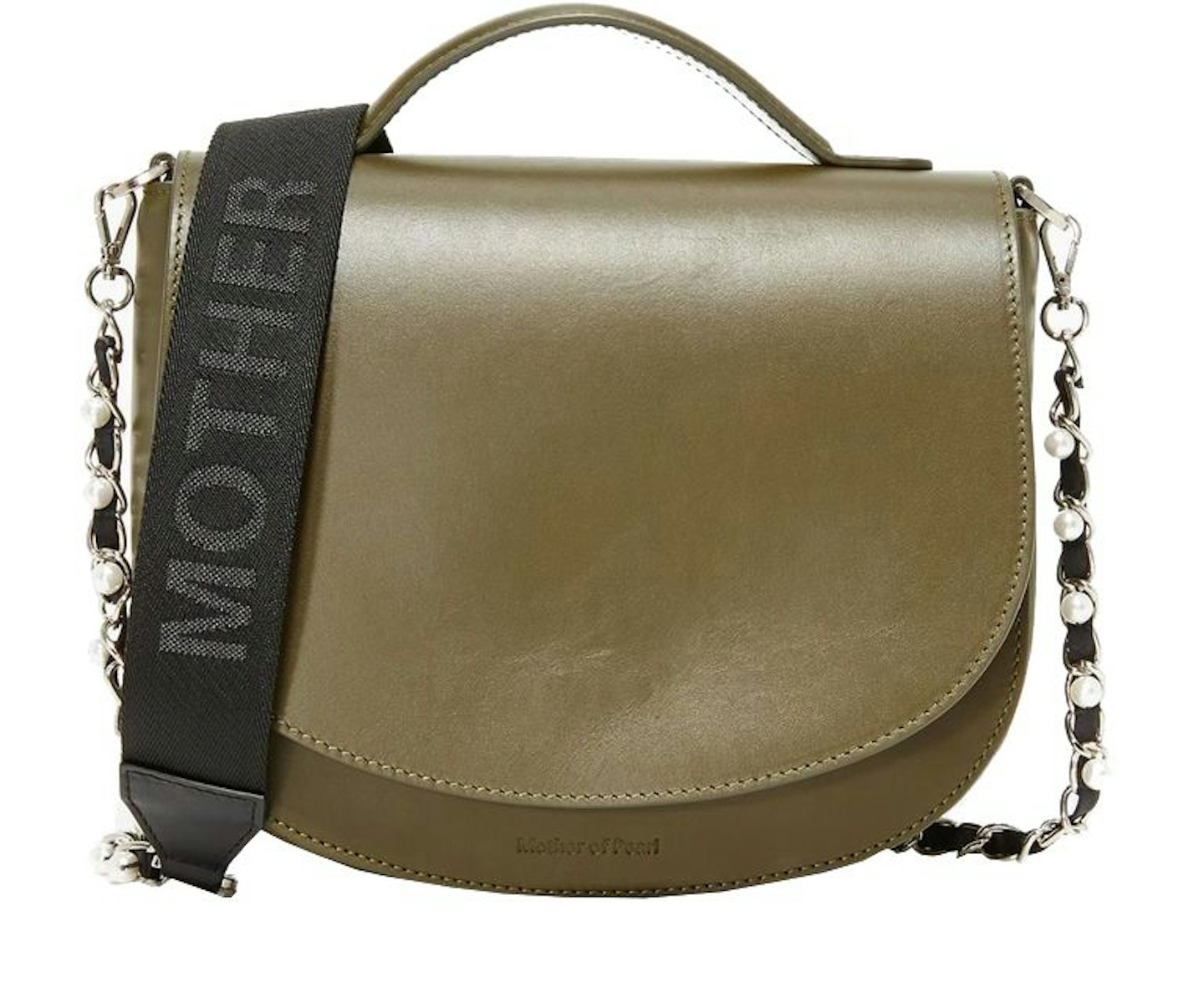 Mother of Pearl khaki bag