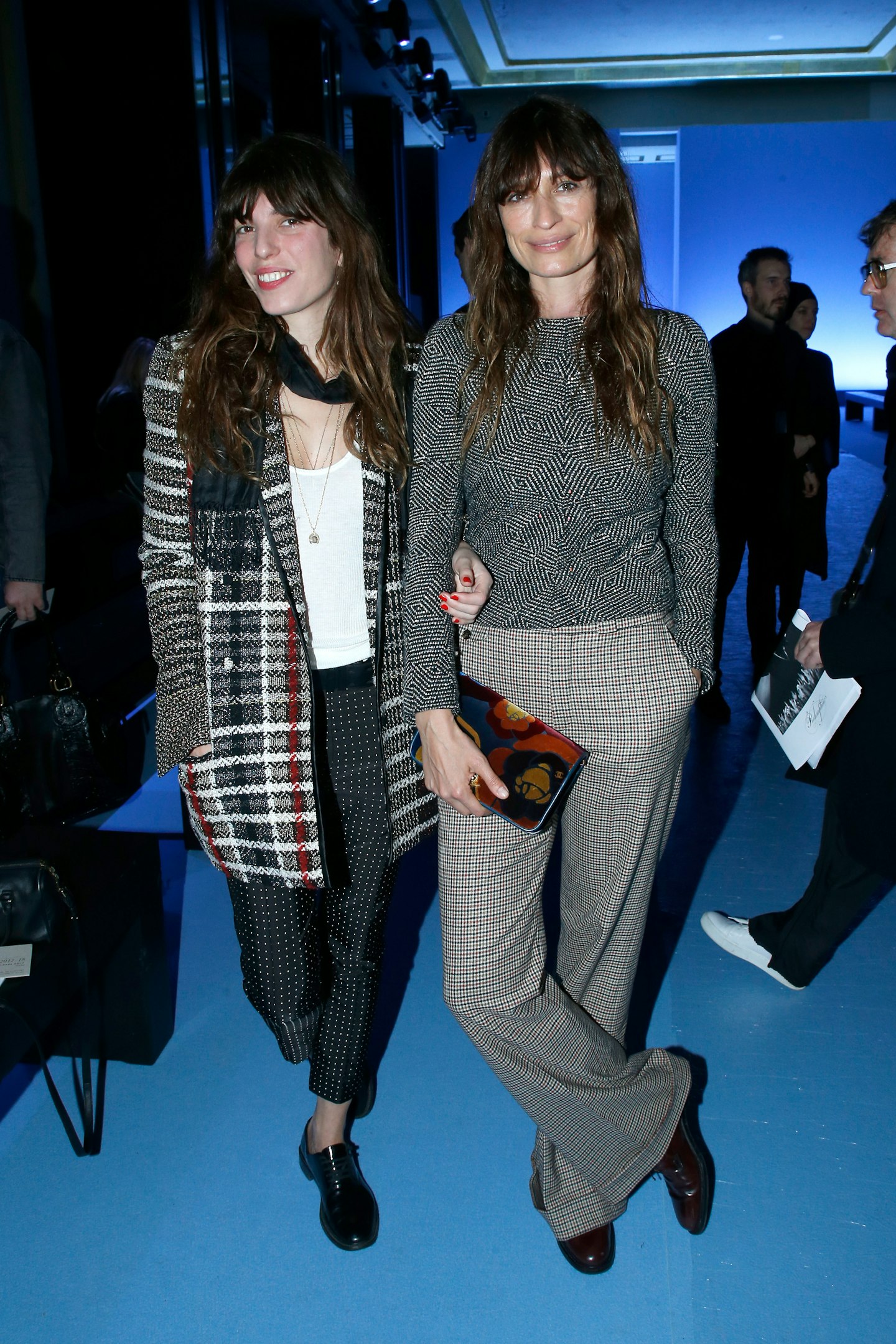 lou doillon caroline de maigret paris fashion week