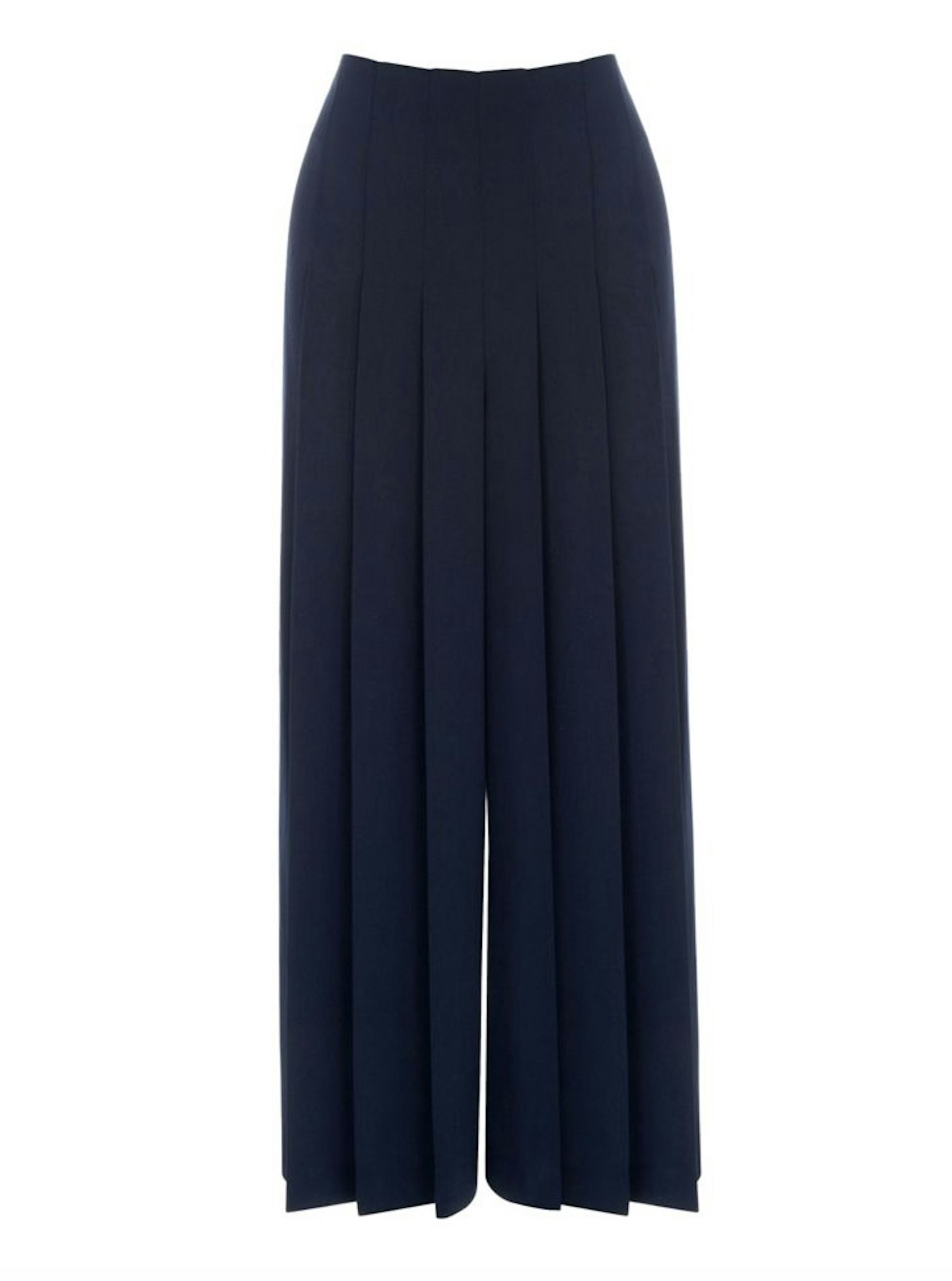 warehouse pleated culottes