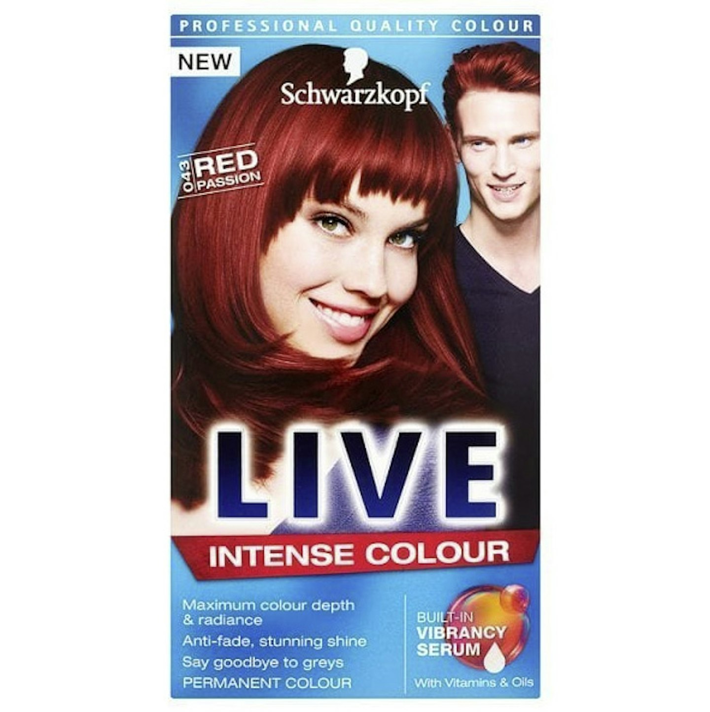 live xl red hair dye