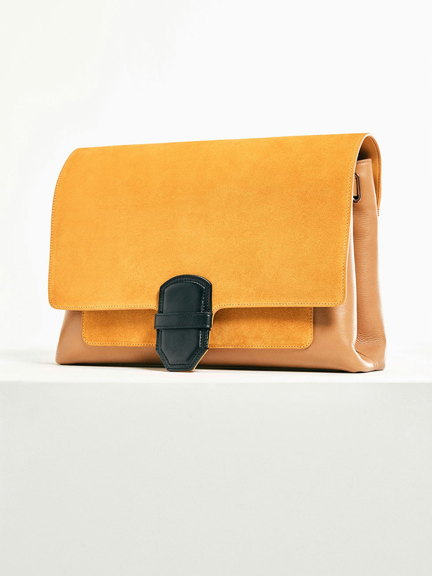 Mustard cross-body bag