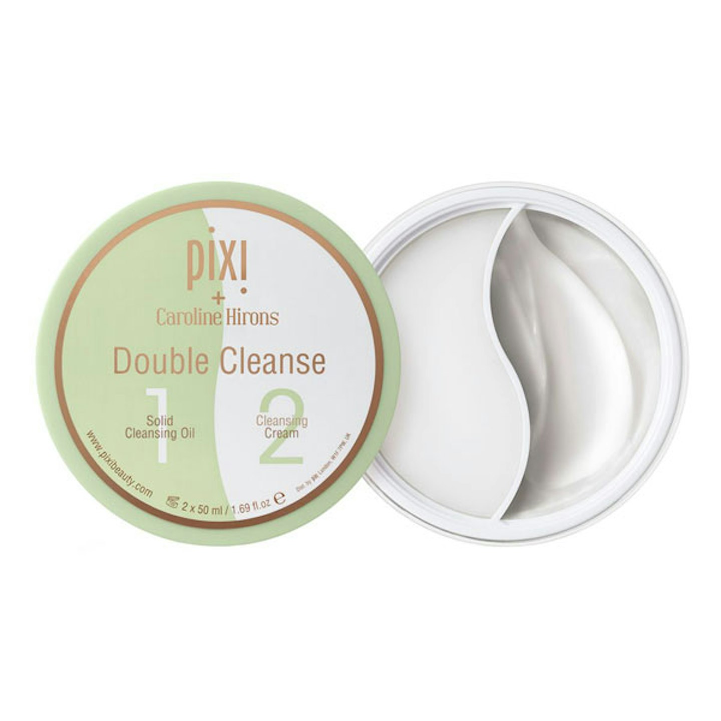 caroline hirons pixi double cleanse