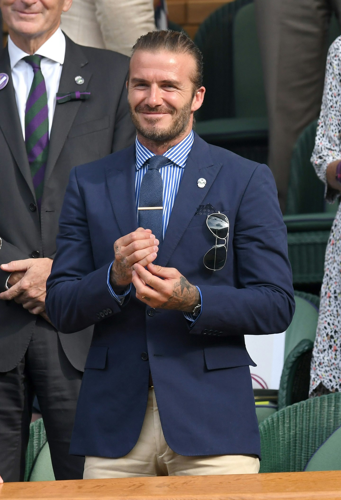 celebrities attend Wimbledon 2017