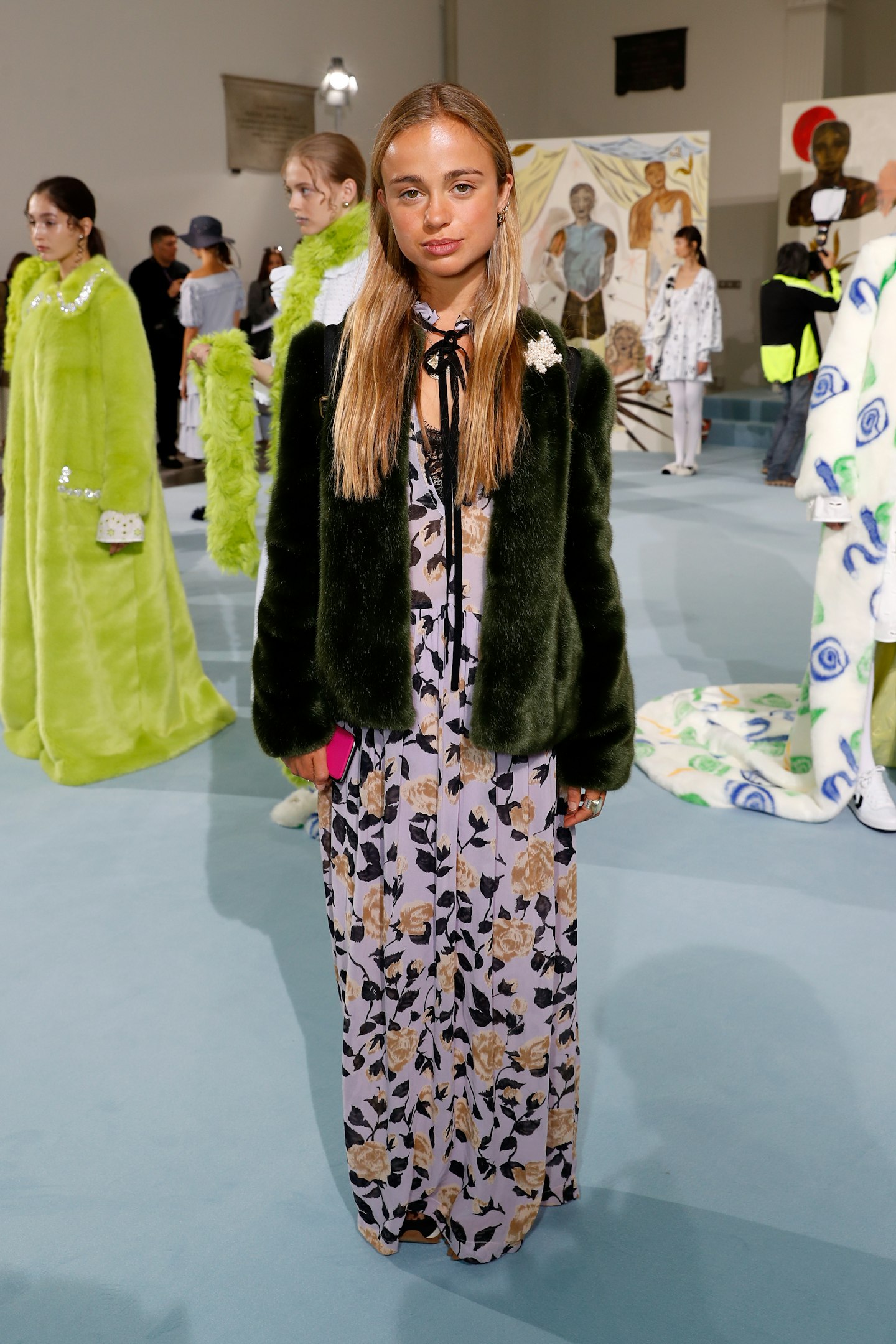 Lady Amelia Windsor at London Fashion Week