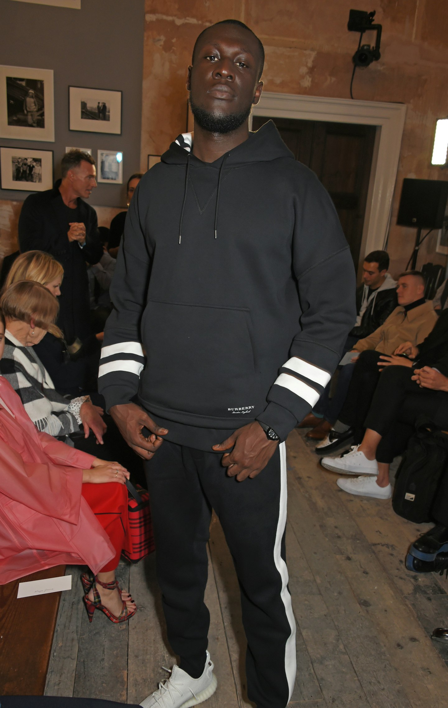 Stormzy at Burberry
