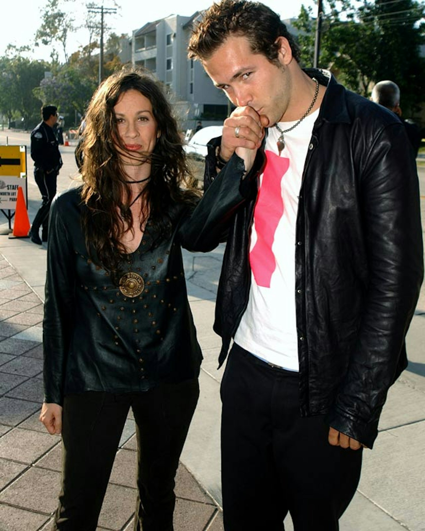 Ryan Reynolds and Alanis Morrisette