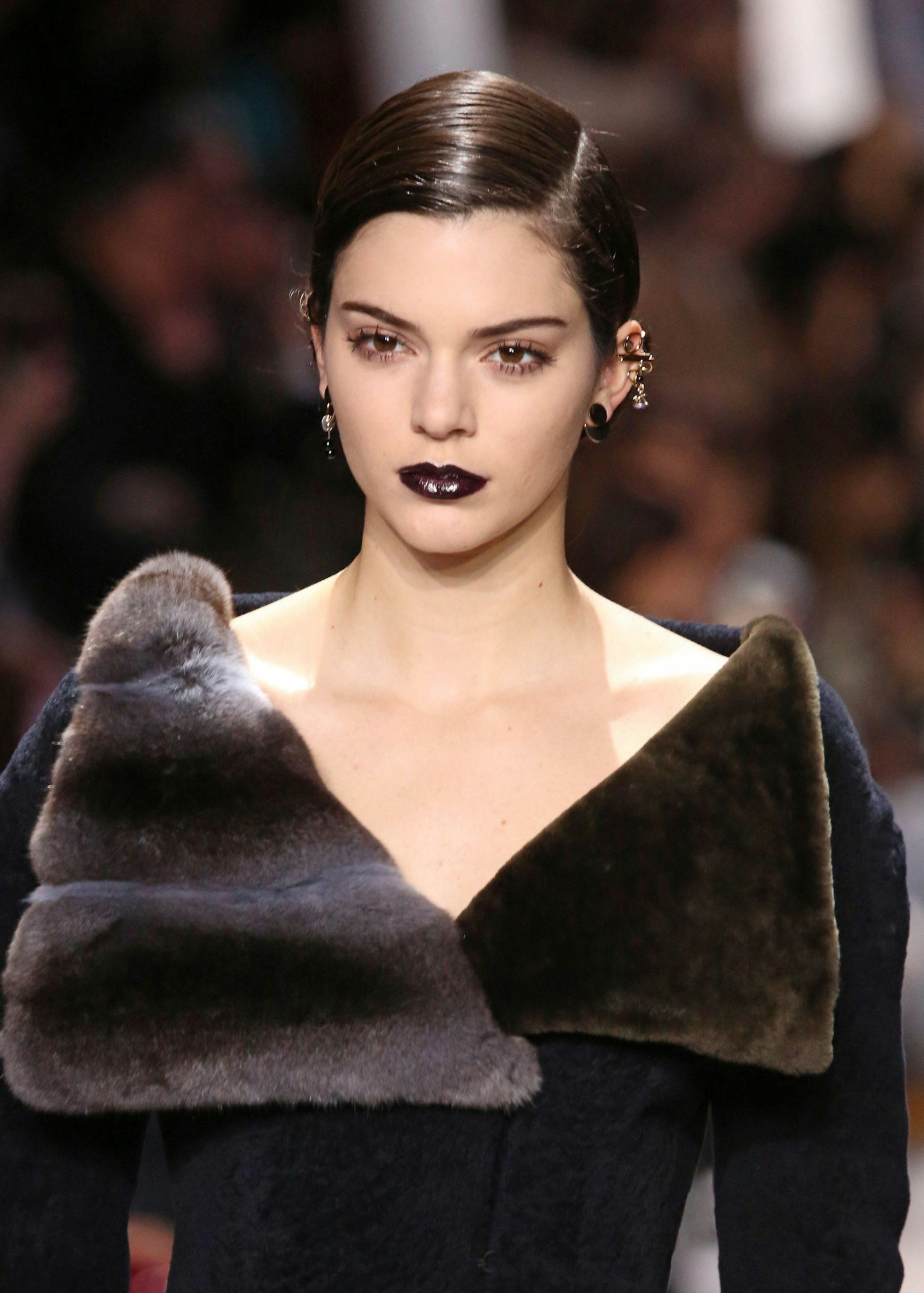 Black Lipstick Beauty Trend: Dior A/W'16