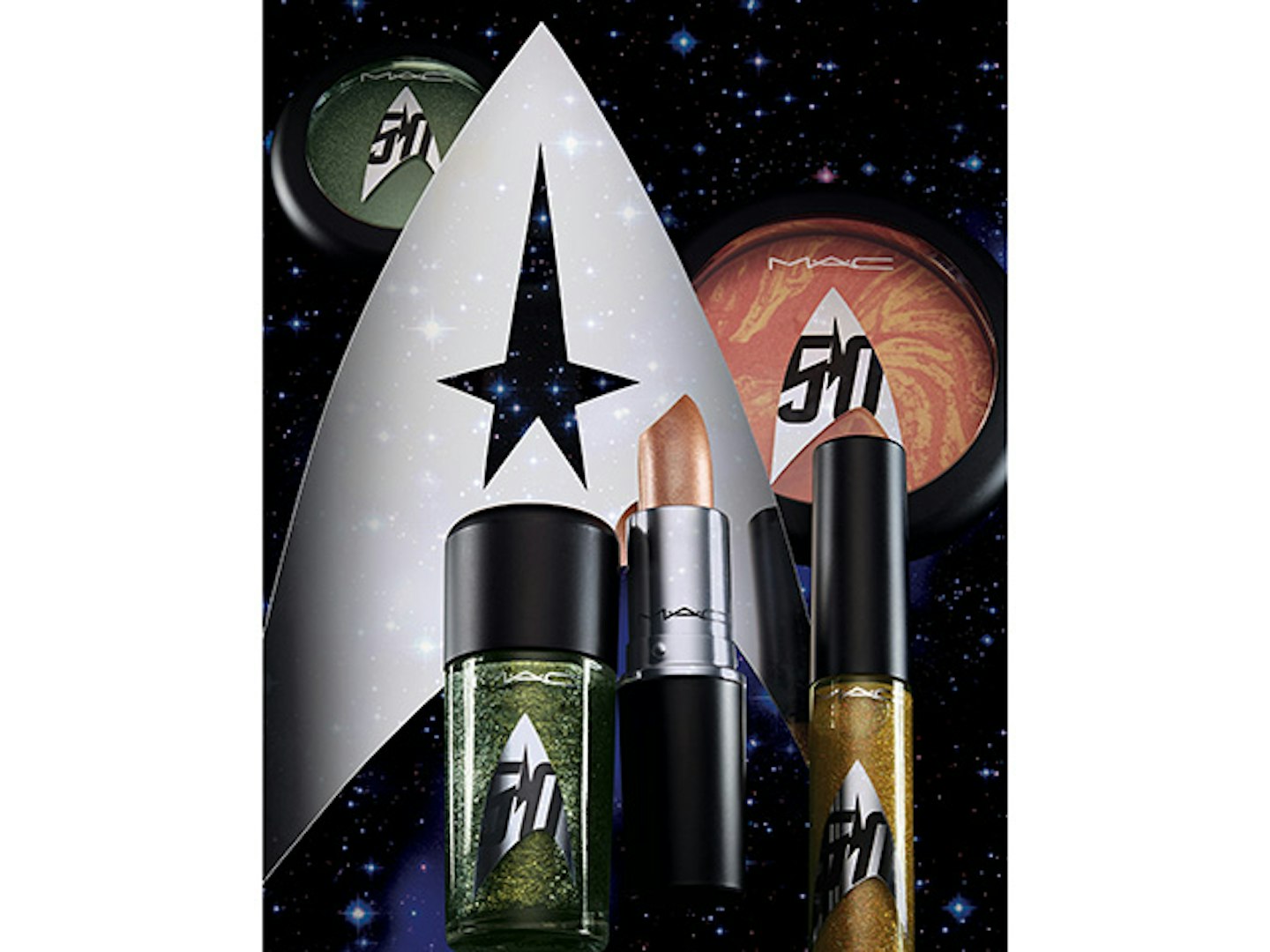 mac, limited edition, mac collaboration, star trek,