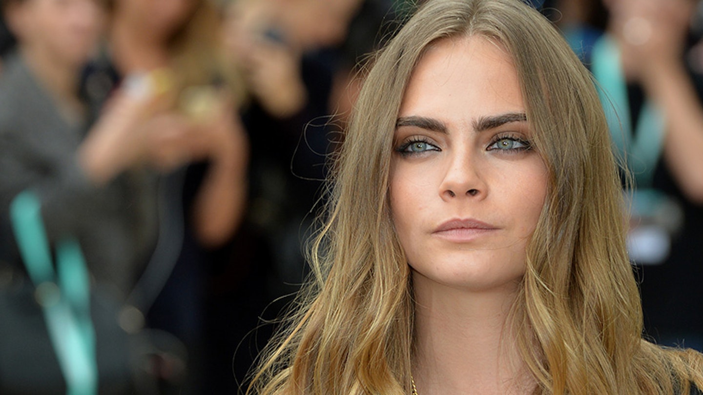 cara delevingne, eyebrows, get thicker eyebrows, onions, beauty blogger, beauty trick