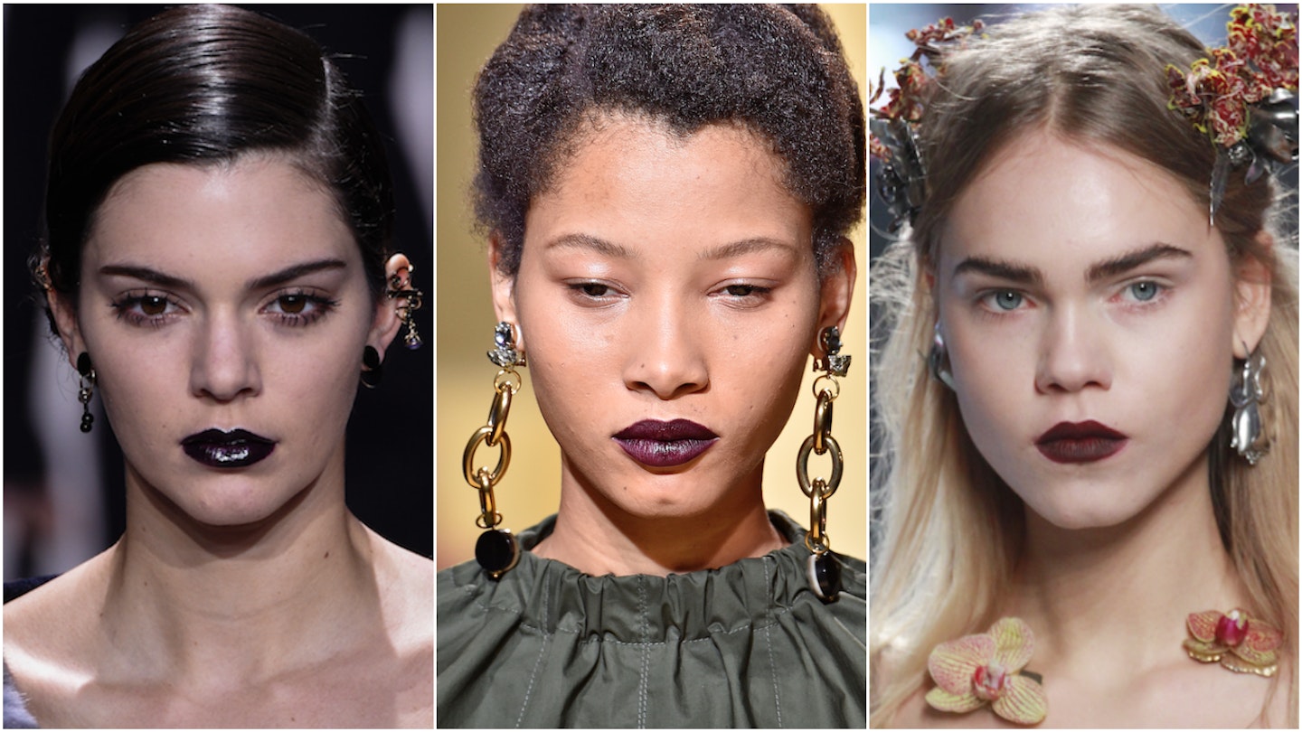 Christian Dior, Marni, Rodarte, beauty trends, autumn winter 2016, catwalk