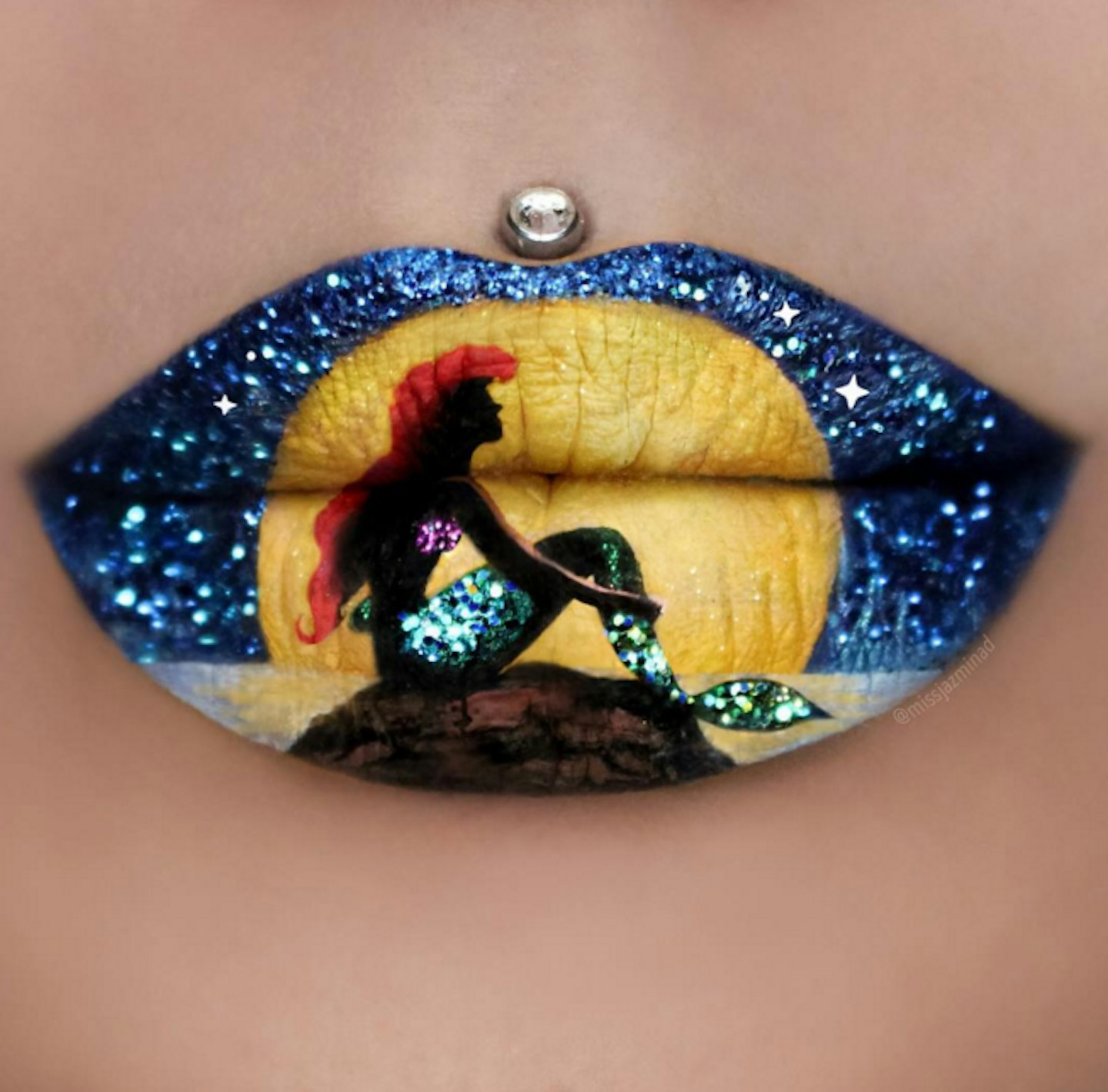 instagram disney lip art