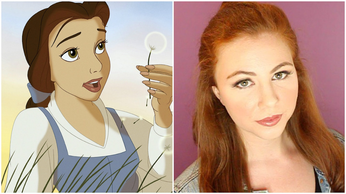 Disney Princess everyday makeup from Deirdre Morgan Belle Beauty and the Beast