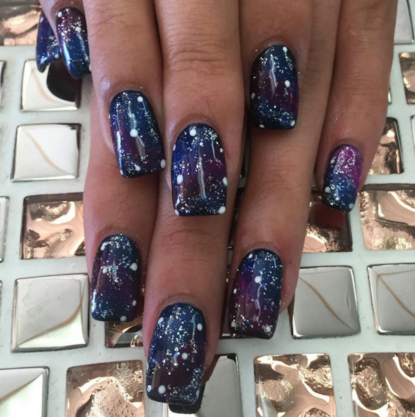 galaxy nails