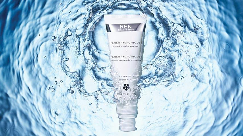 REN Flash Hydro-Boost Instant Plumping Emulsion Beauty Review - Grazia