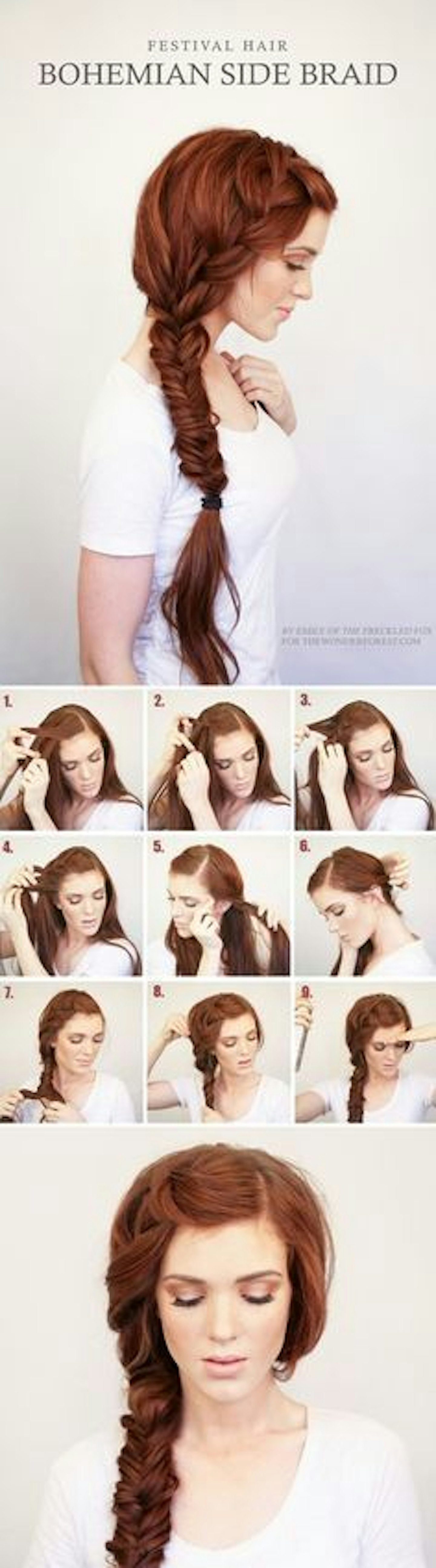 no-heat-hairstyle-fishtail