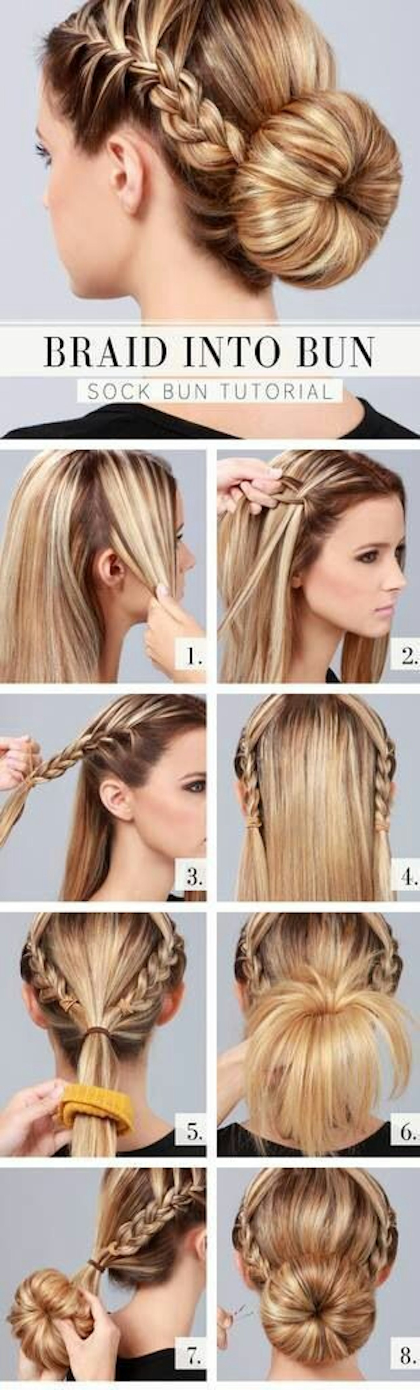 no-heat-hairstyle-braid-bun