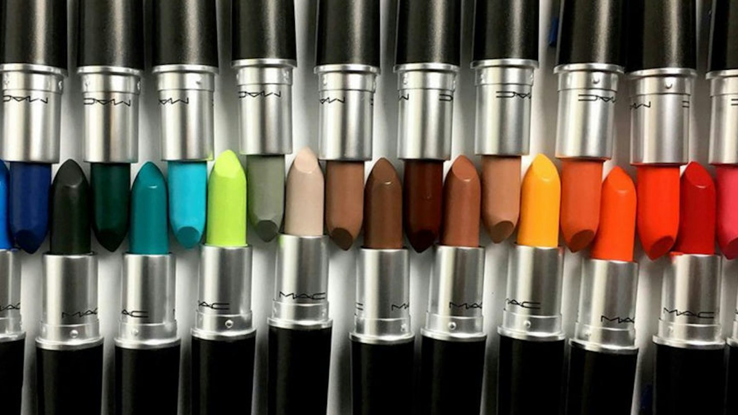 Macstore Colours MAC are launching a rainbow range of lipsticks and OMG - heatworld