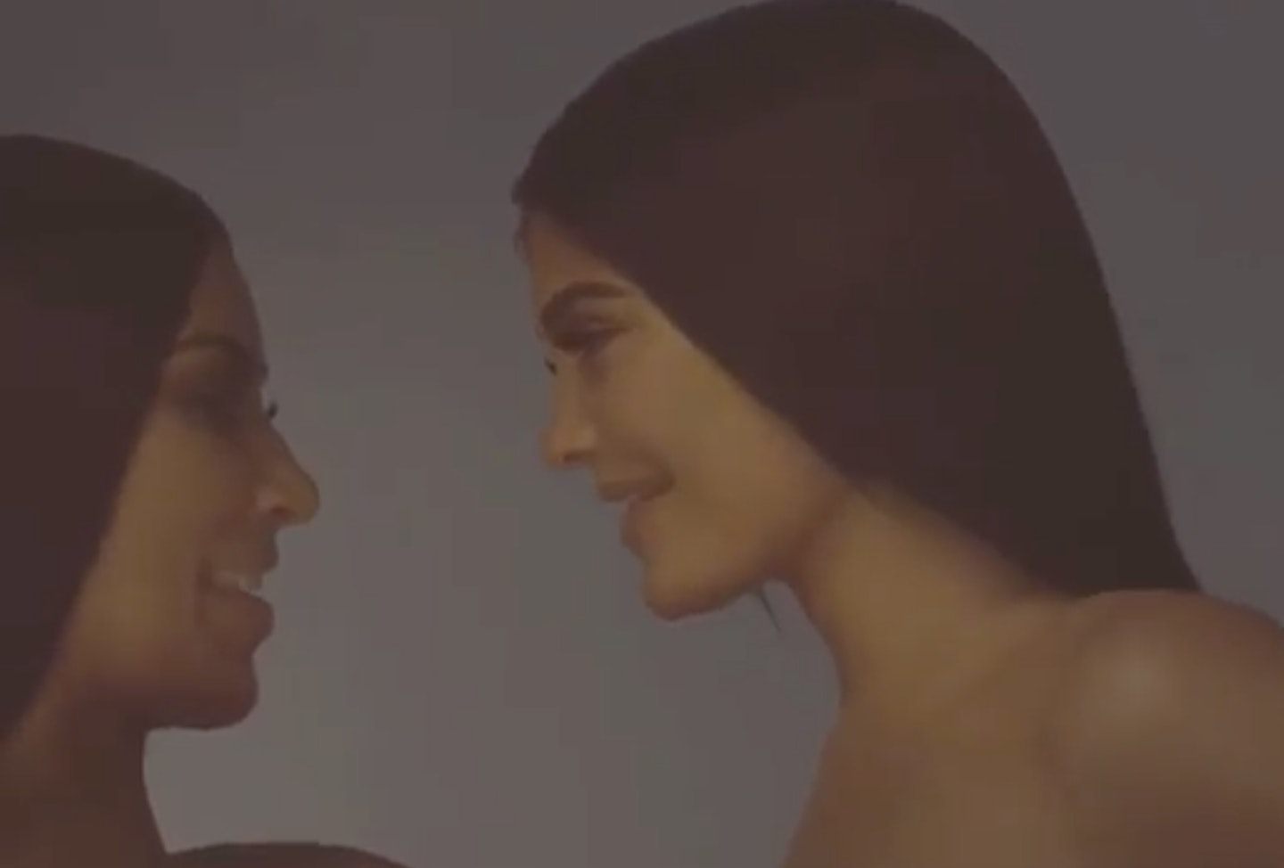 Kylie Jenner and Kim Kardashian