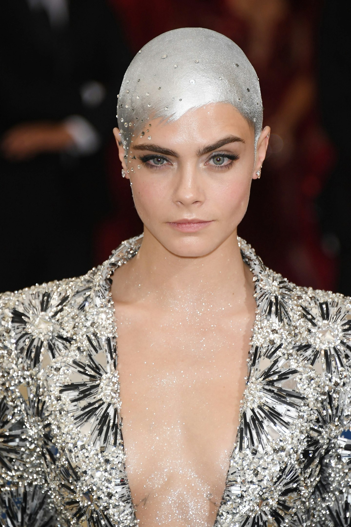 Cara Delevingne at the Met Gala 2017