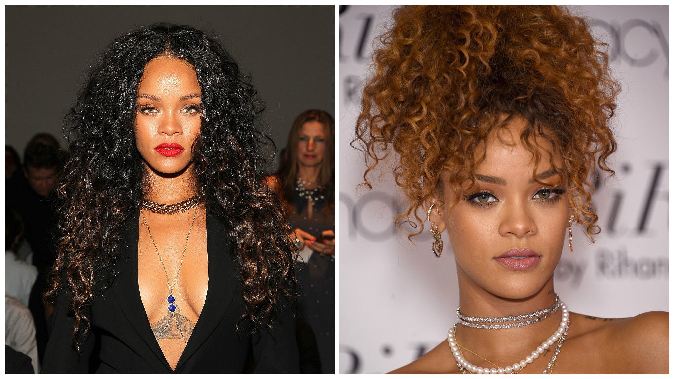Rihannas Complete Hair Transformation  Rihanna Hairstyles and Hair Color
