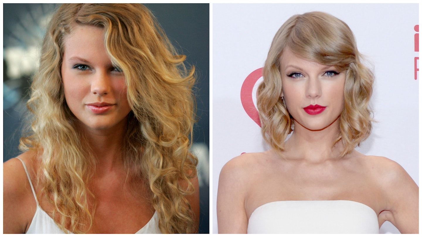 taylor swift curly hair 2022