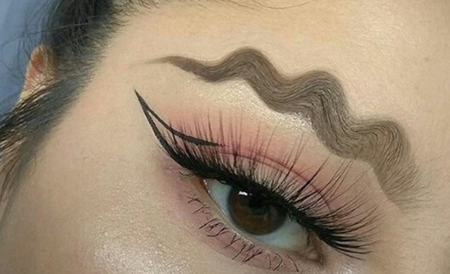 squiggle brows