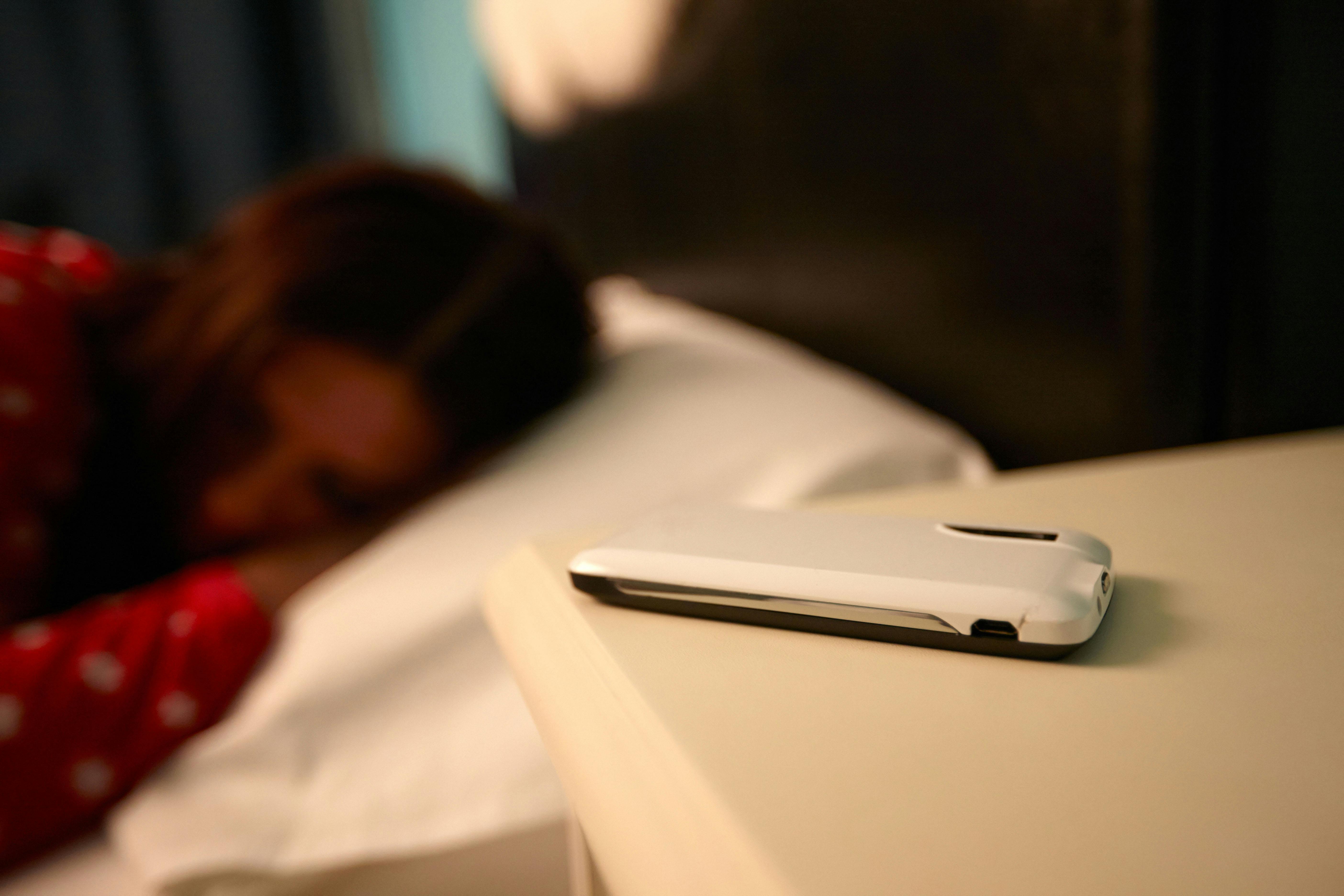 Shock photos reveal why you should NEVER sleep with your phone