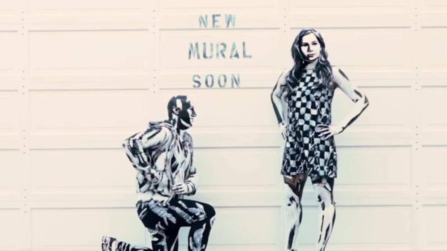 Alexa Meade artist mural proposal video