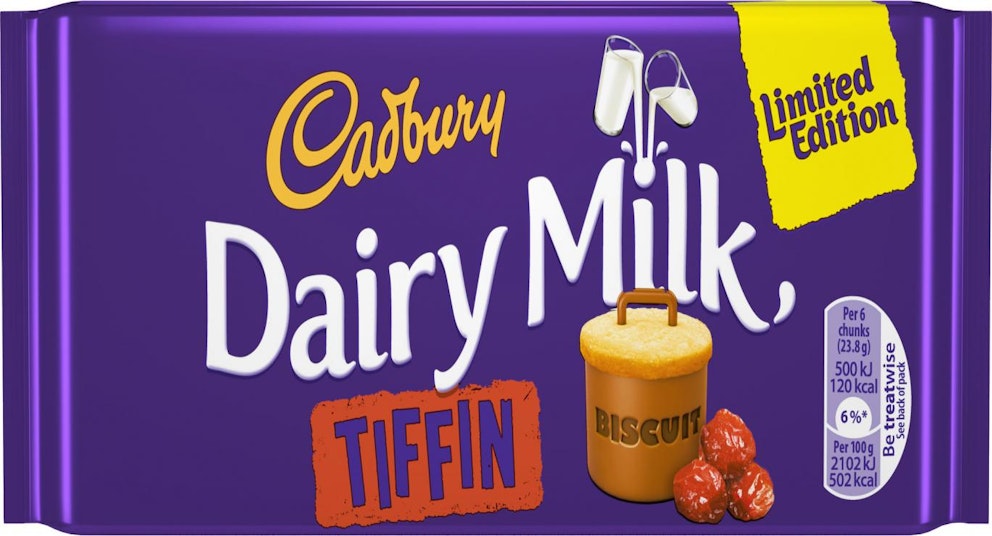 Cadbury's Dairy Milk TIFFIN bar is finally back for good!