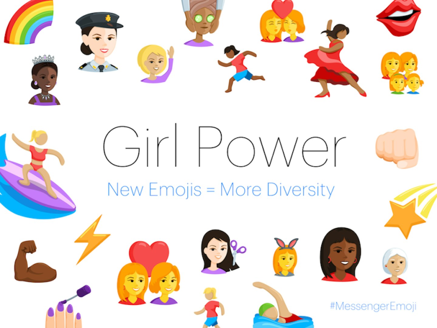 Facebook announces new female emojis