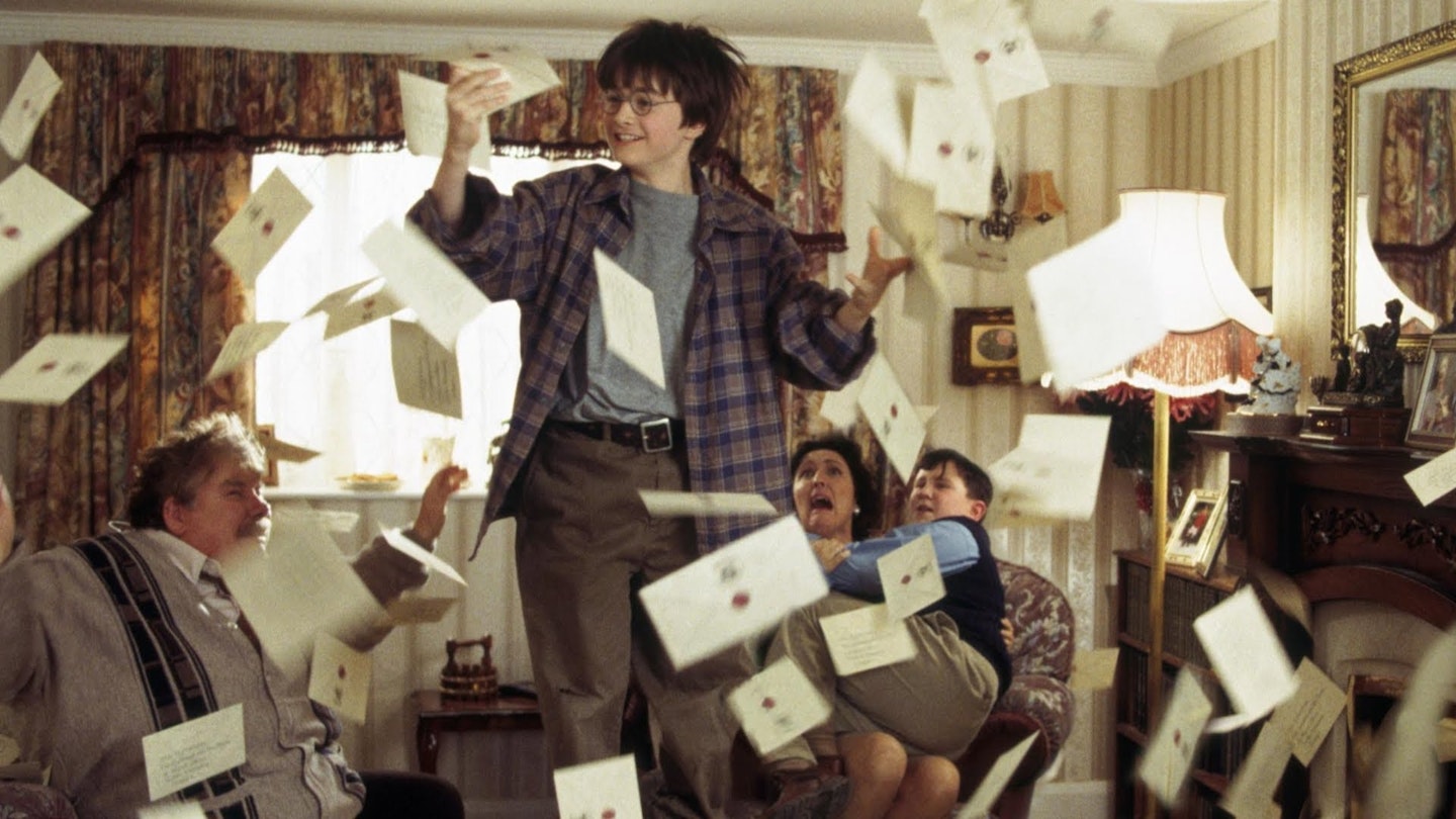 Harry Potter letter scene