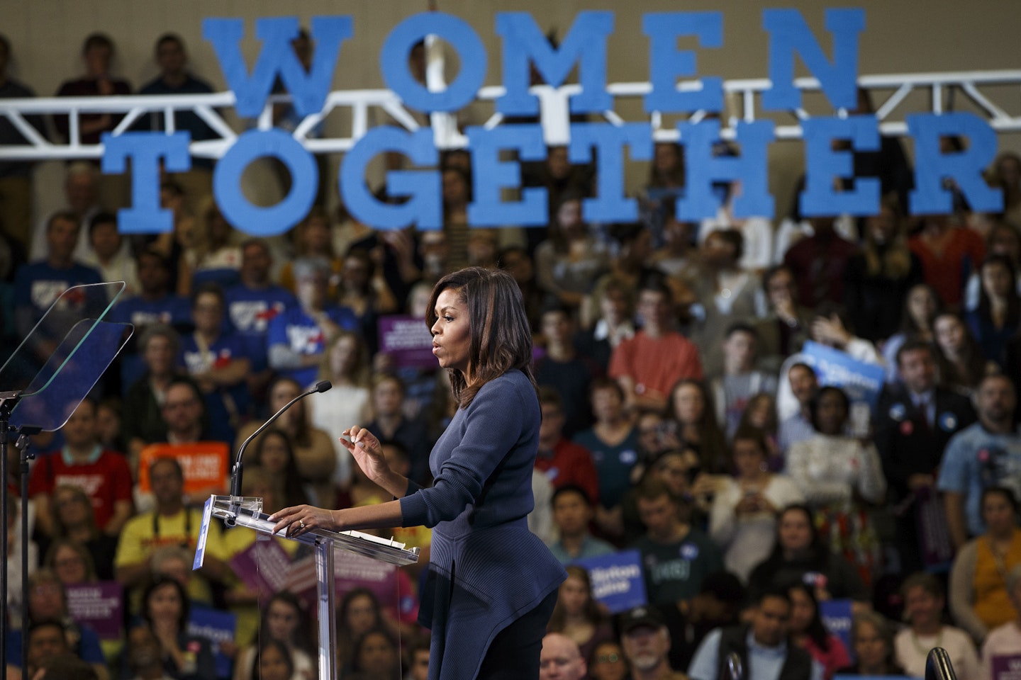 michelle obama campaign speech