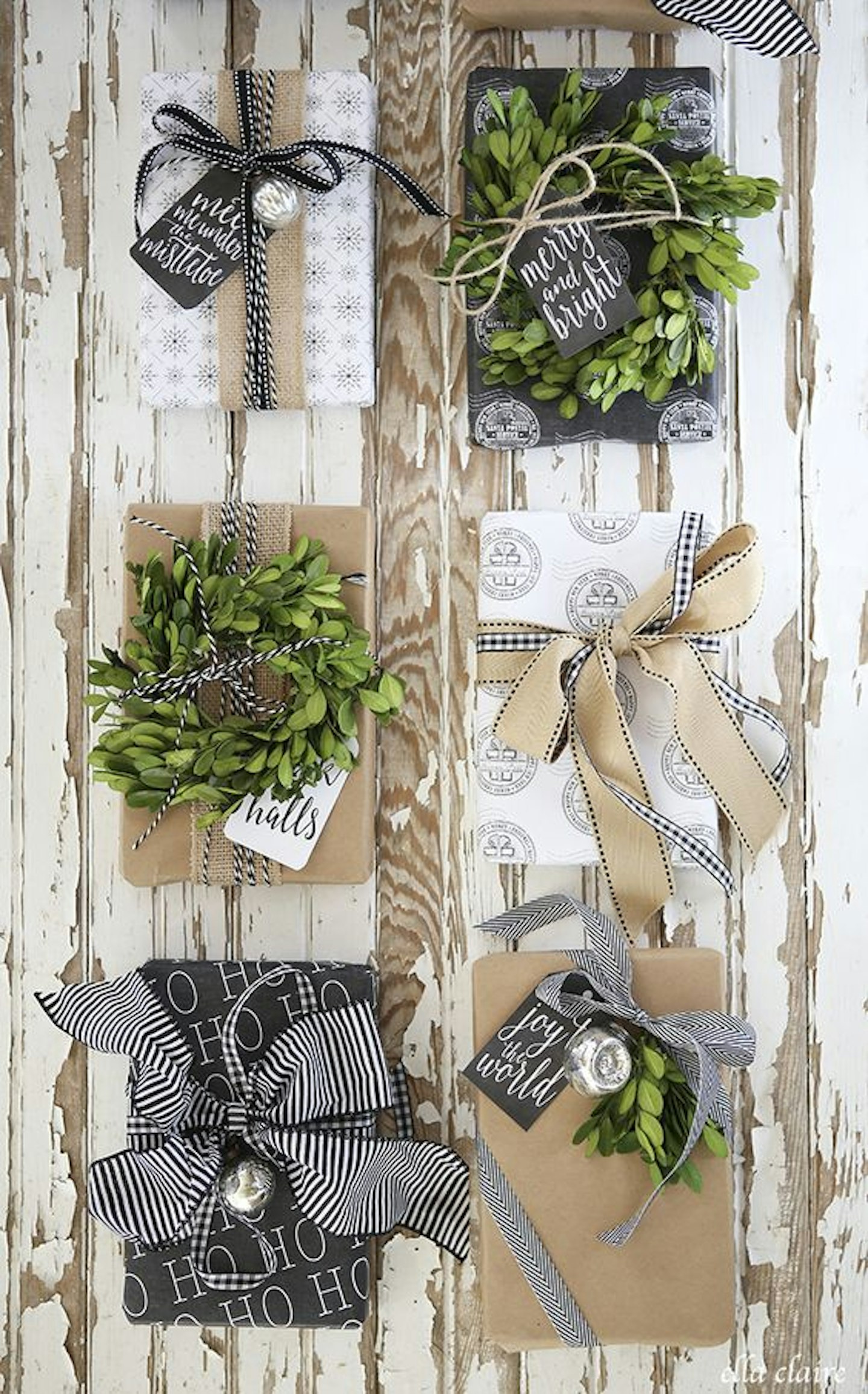 christmas wrapping inspiration pinterest