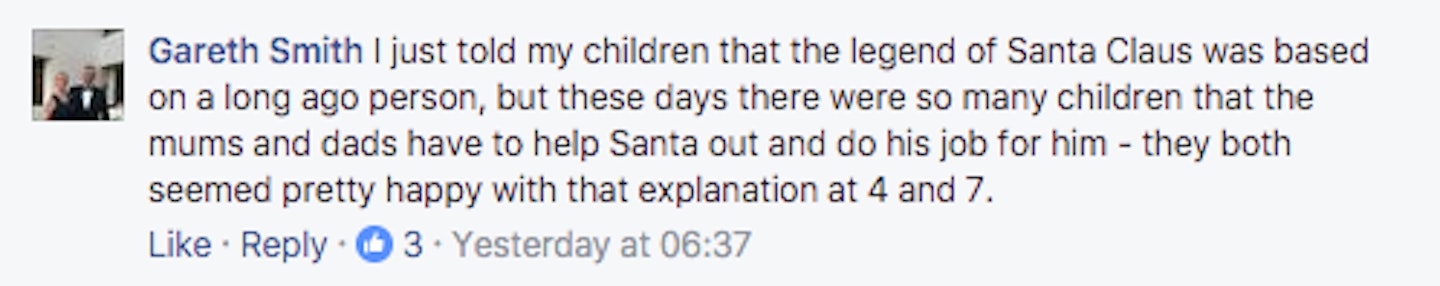 Santa kids story FB