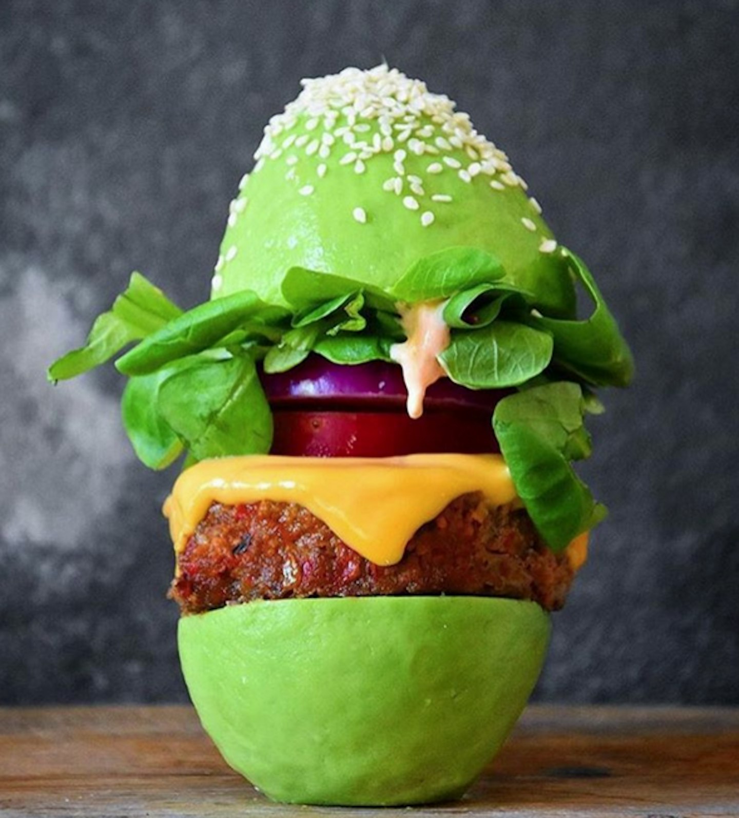 avocado burger