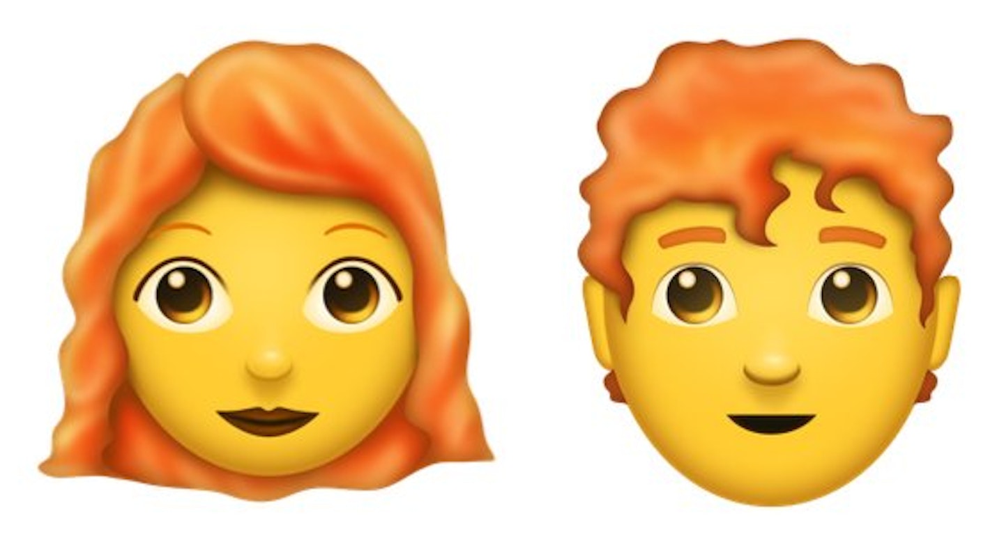 Ginger emojis