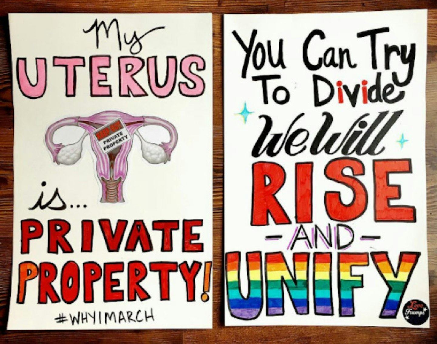 why i march posters