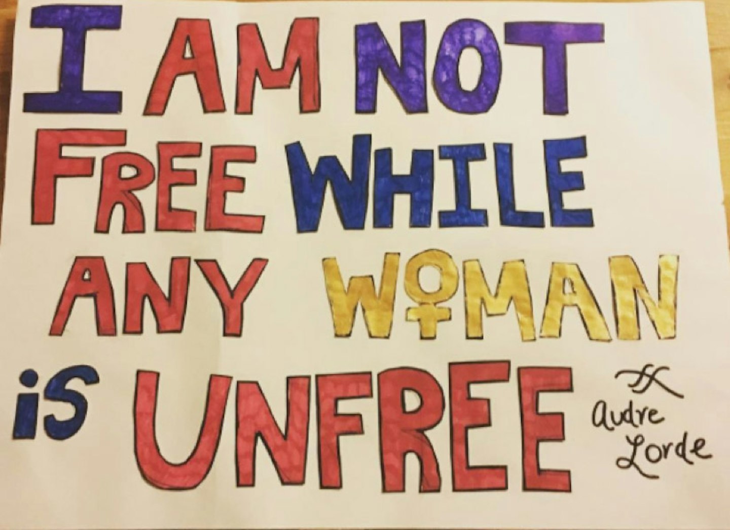 why i march posters