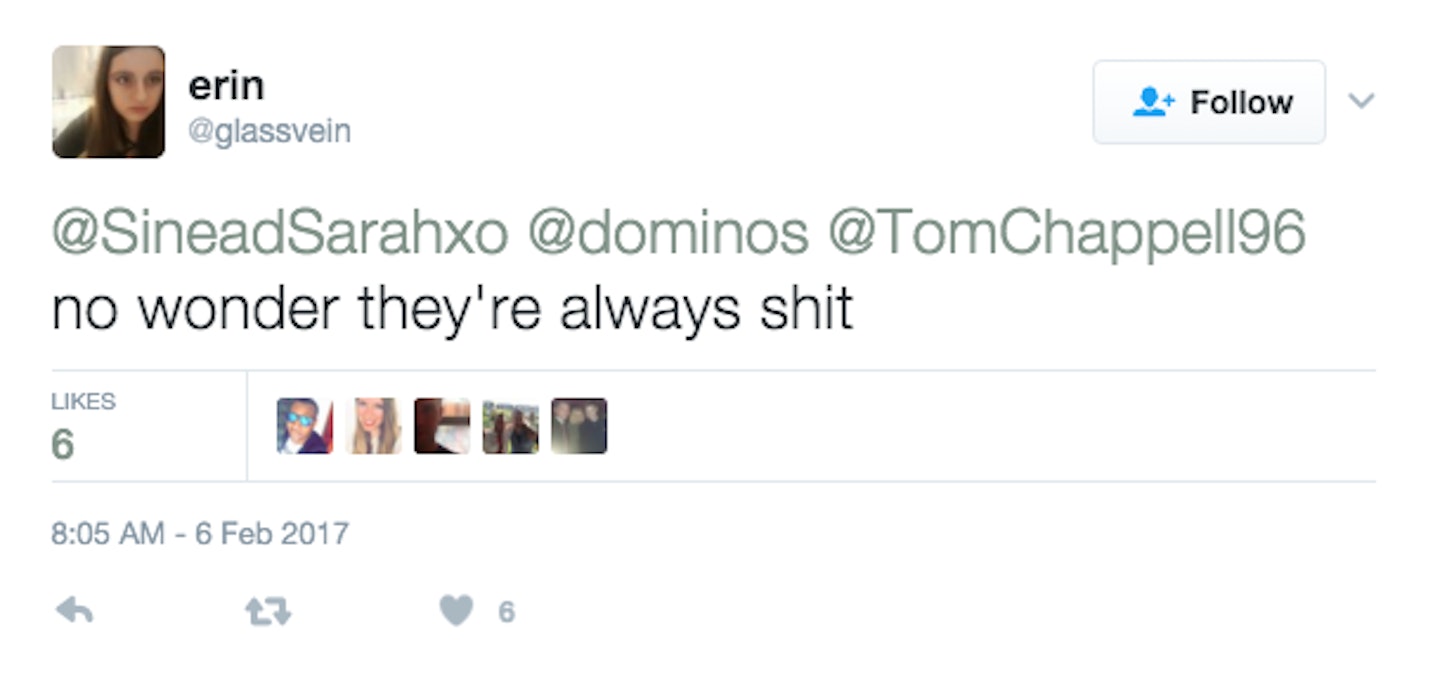 dominos potato wedges tweets