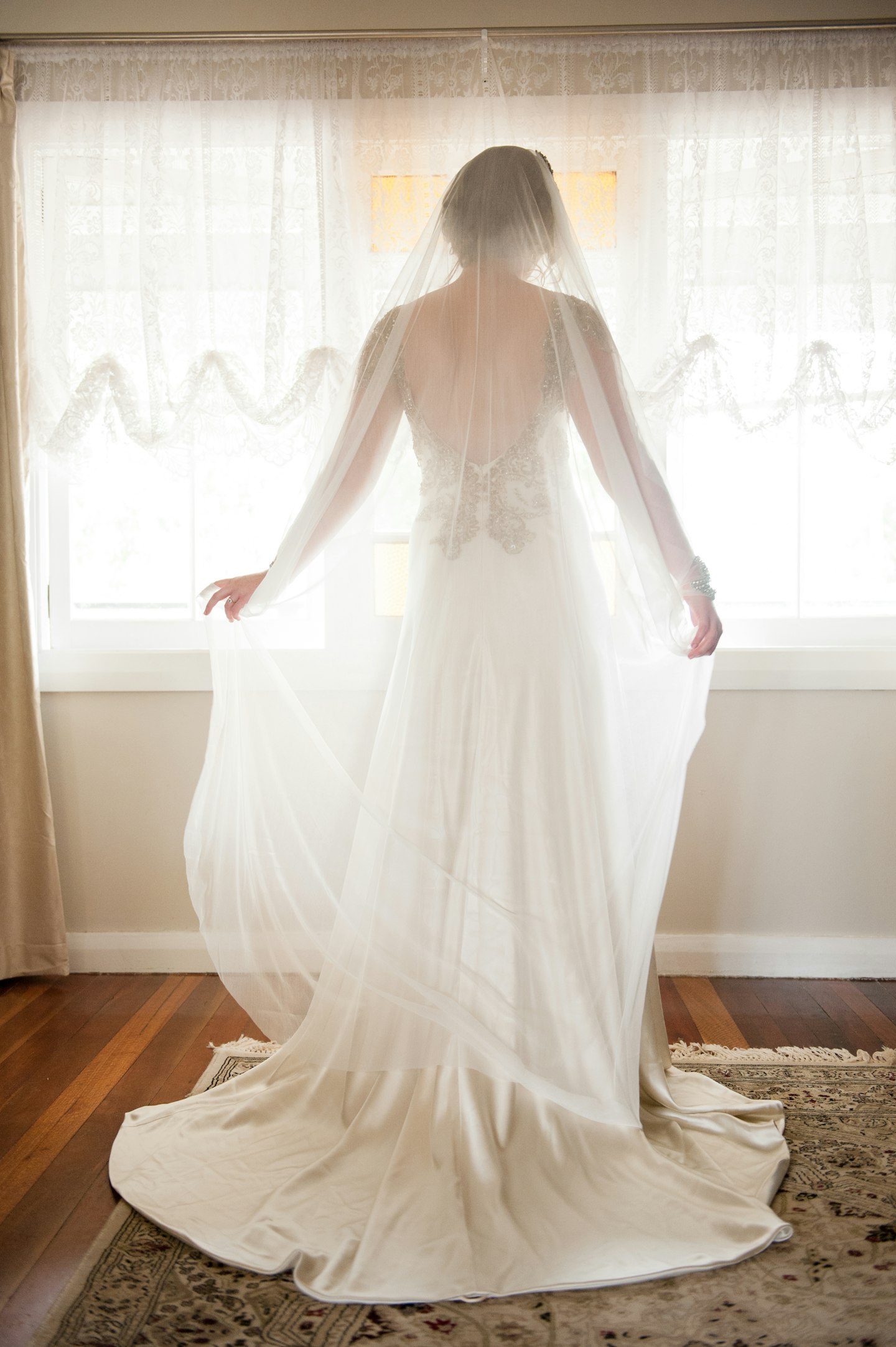 Bride wedding dress