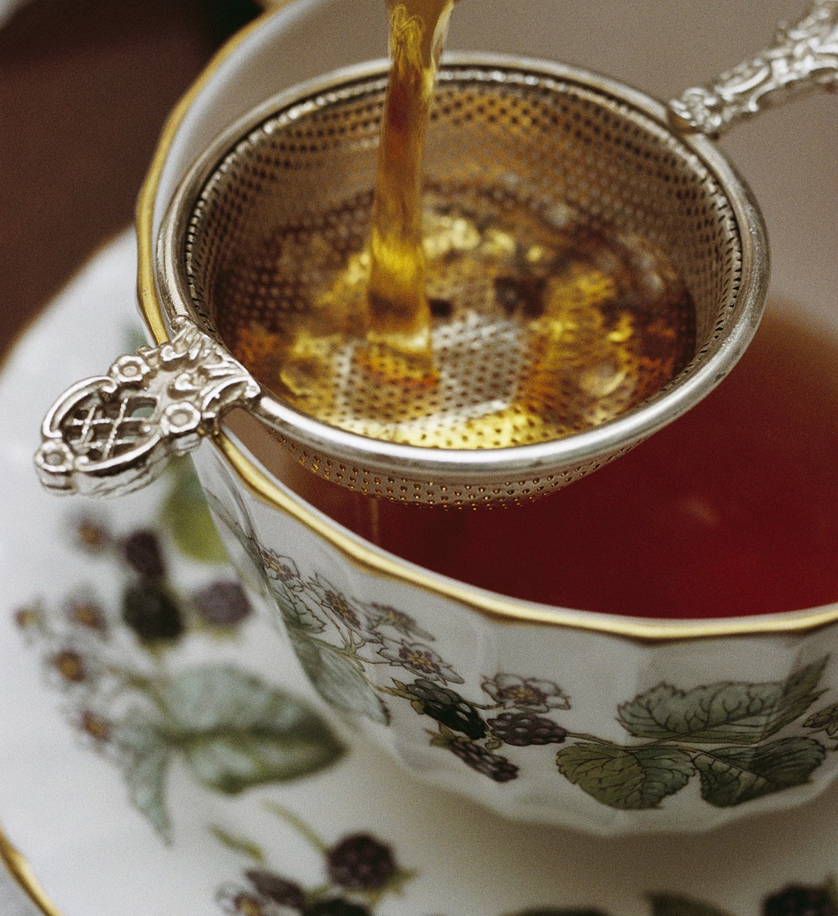 Tea expert William Gorman, chairman of the Tea and Infusions