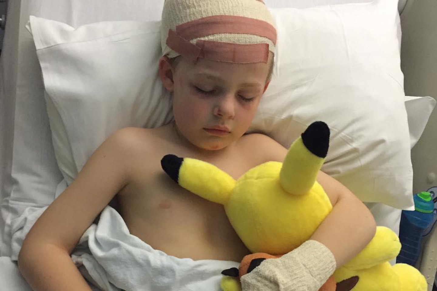 7-year-old Jak was hospitalised after brutally beaten by school bullies