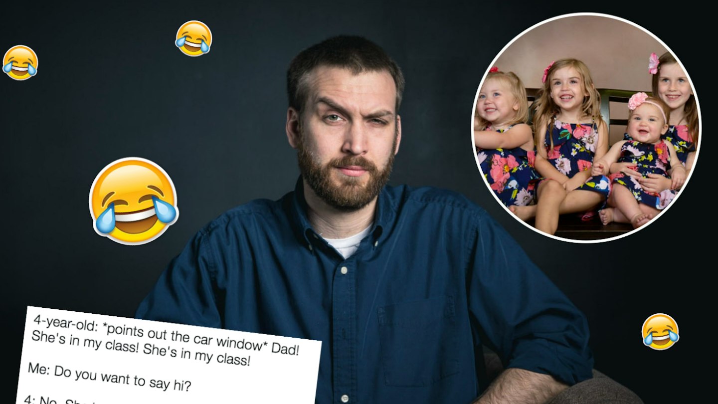 Sam Breakwell Dad shares conversations he has with his sassy daughters and they're ...