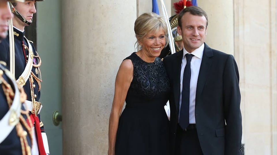 Emmanuel Macron’s Defence Of His Older Wife Was A Fist Pump Moment For ...