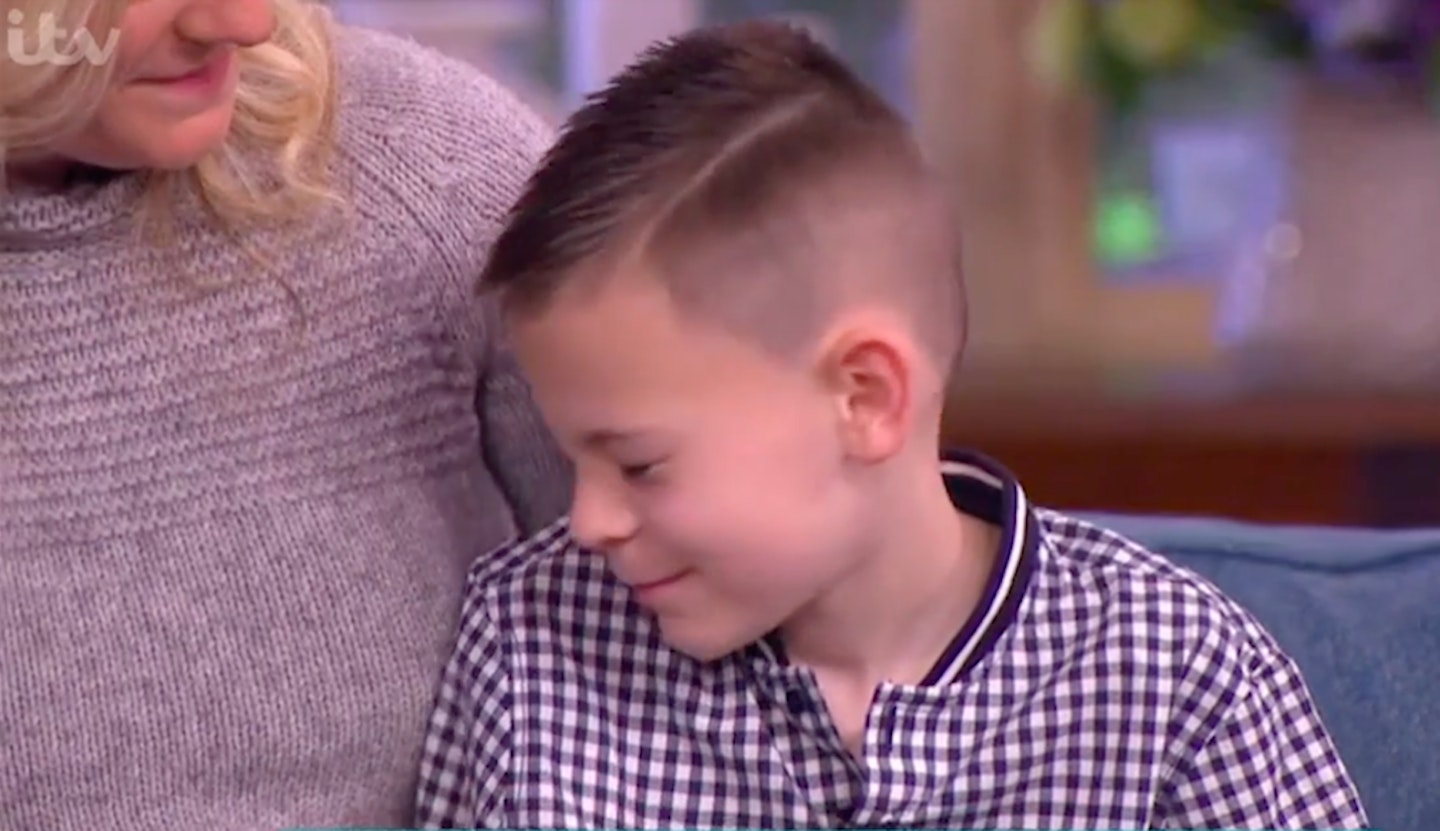 7-year-old-boy-harry-parker-cerebral-palsy-first-steps-operation-paid-glenn-tamplin