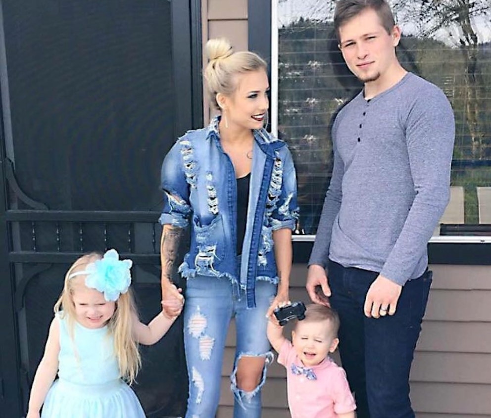 Caitlin Fladager explains why falling pregnant at 18 was the best thing